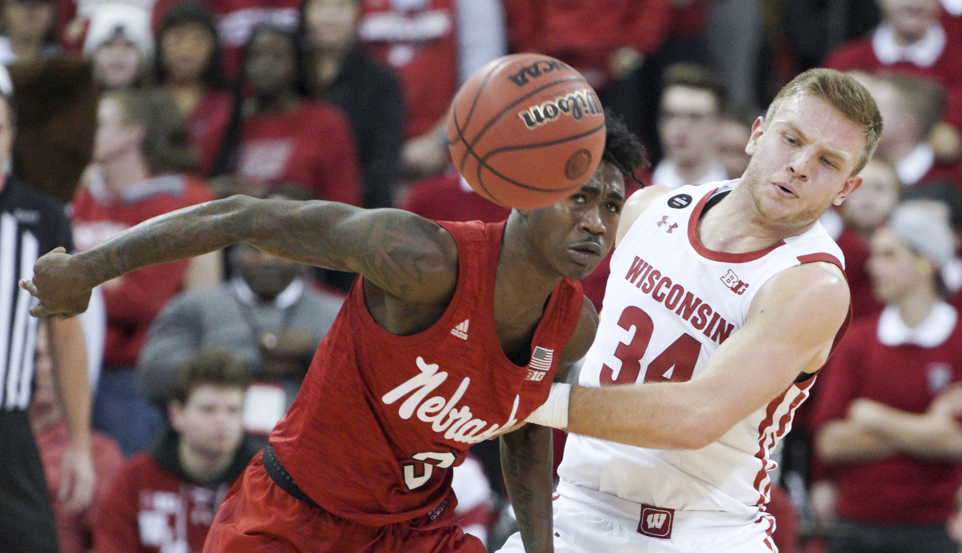 Badgers 82, Cornhuskers 68